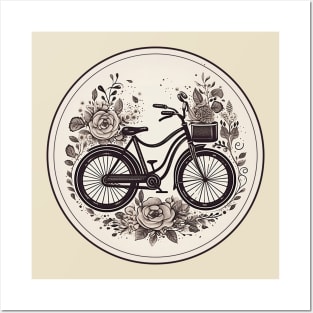 lovey bicycle Posters and Art